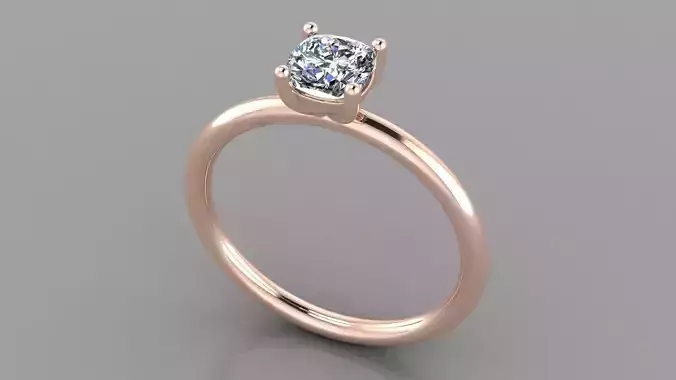 AG SZ US 7 RING CUSHION SQUARE