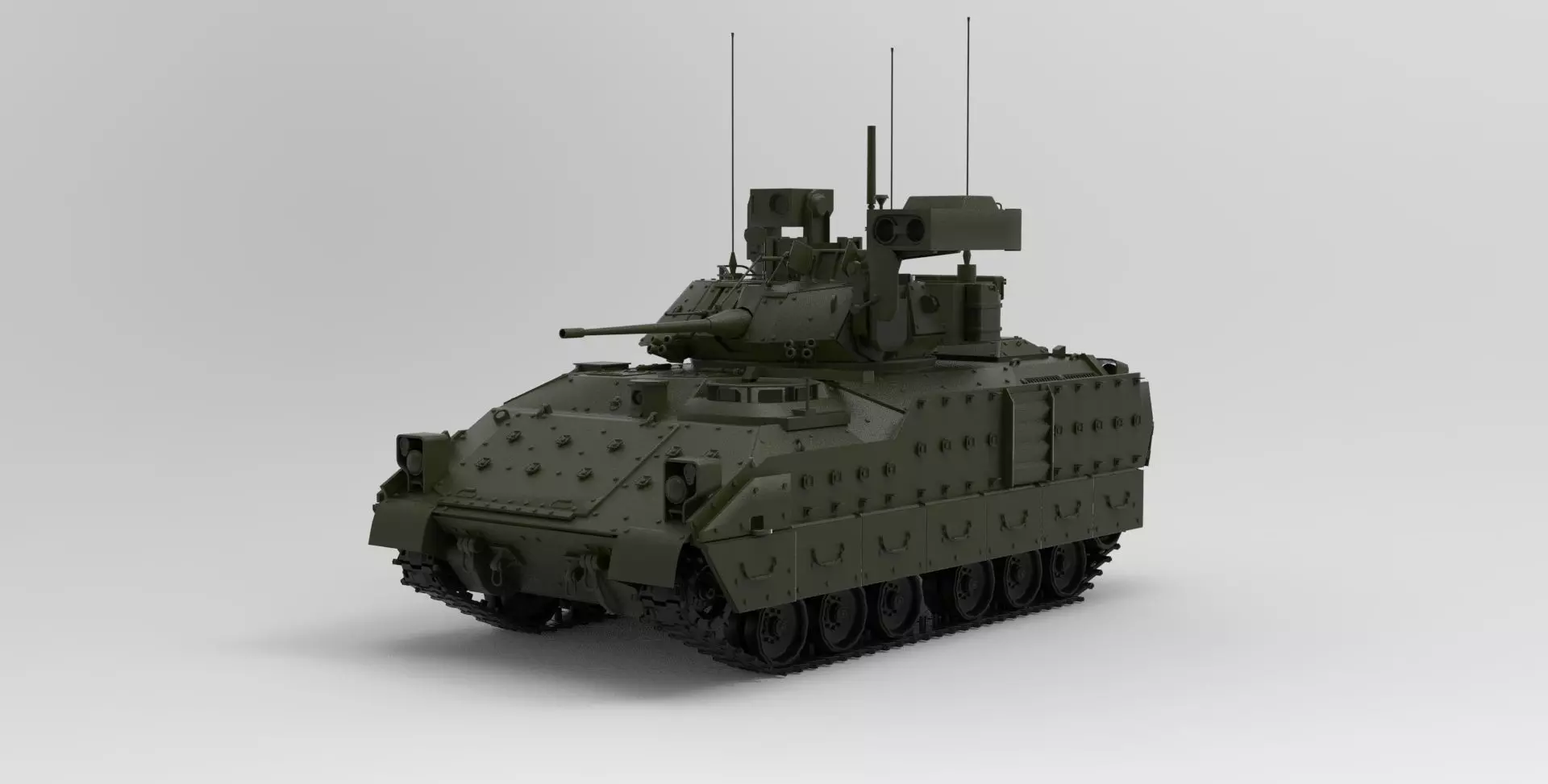 BMP Bradley Fighting Vehicle 3D model