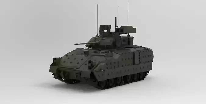 BMP Bradley Fighting Vehicle 3D model