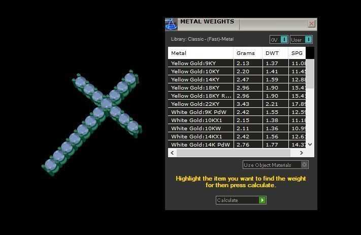 Cross Pendant 3D model_5