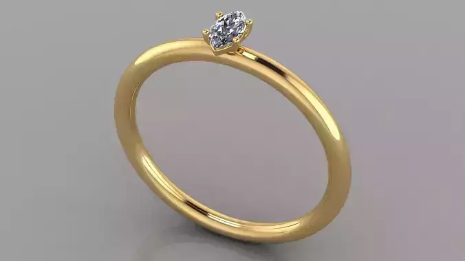 AG SZ US 7 MARQUISE RING