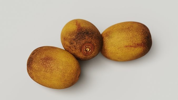 Golden Kiwi 3D model