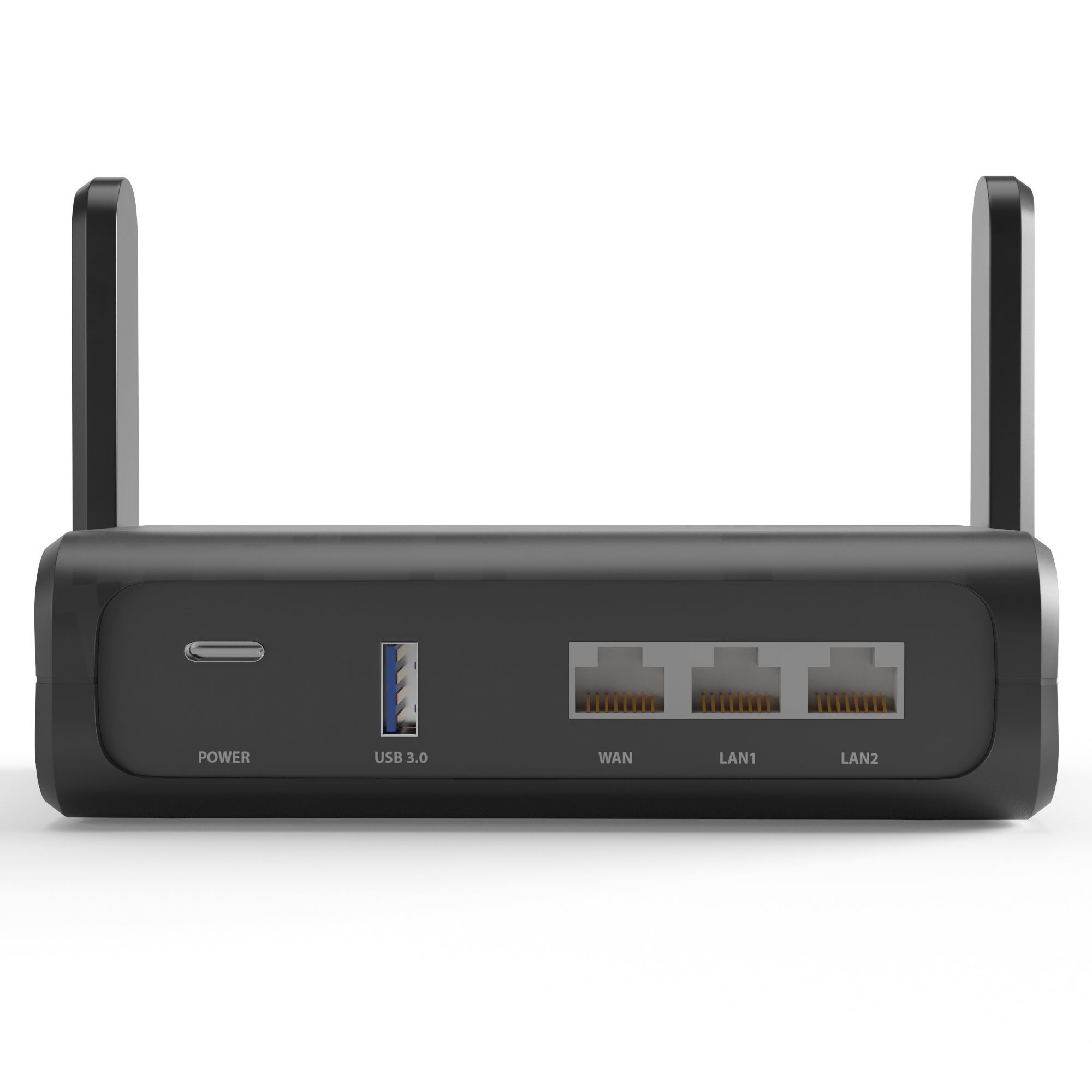 WiFi Router 3D model_2