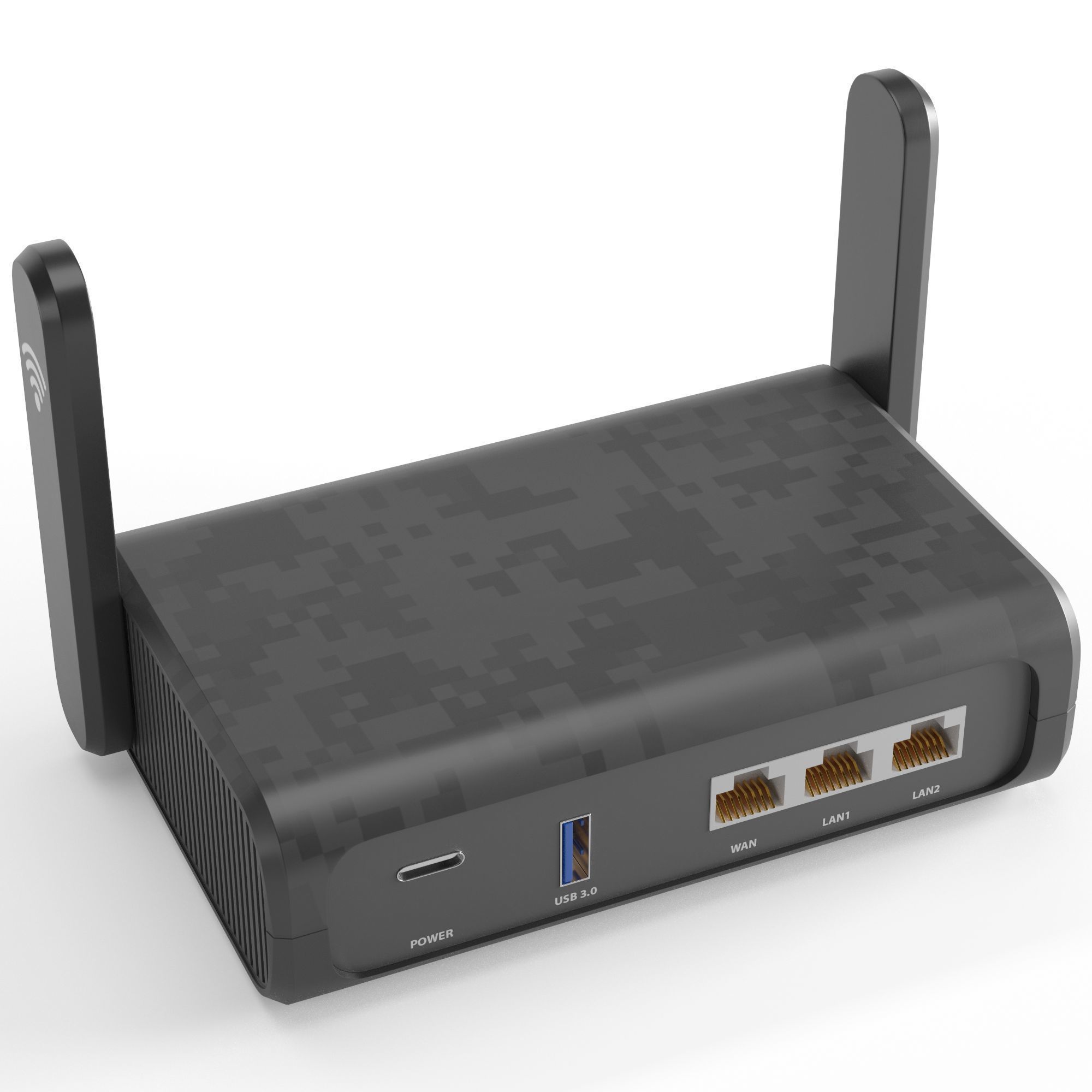 WiFi Router 3D model_5