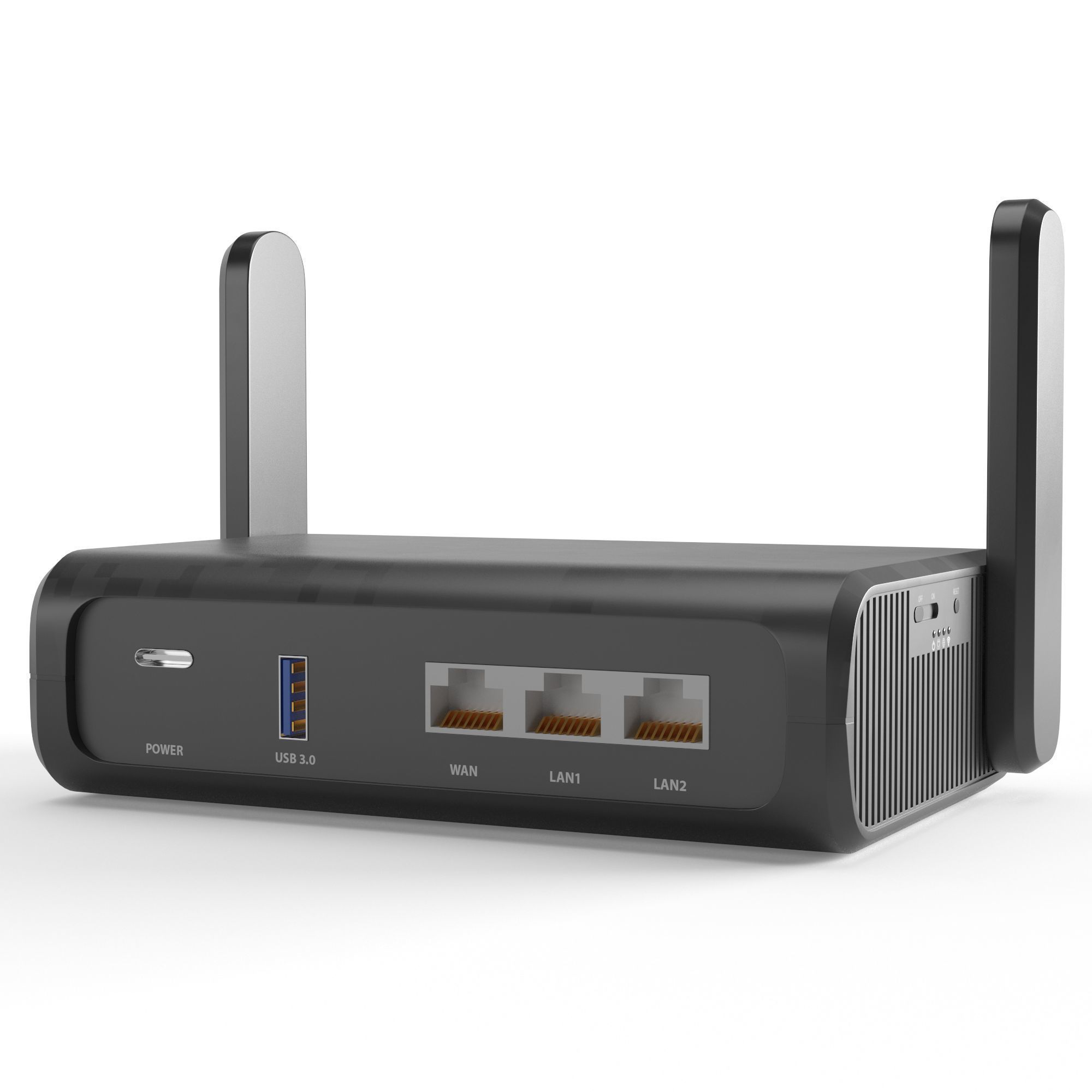 WiFi Router 3D model_1
