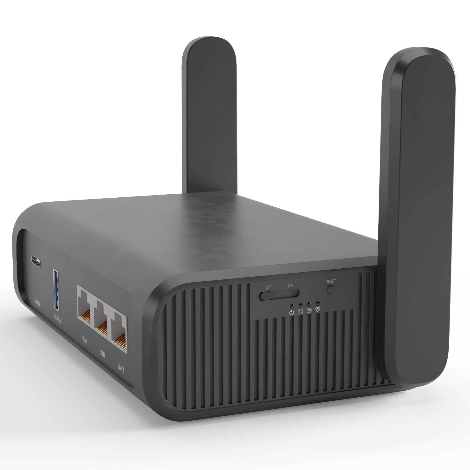 WiFi Router 3D model_3