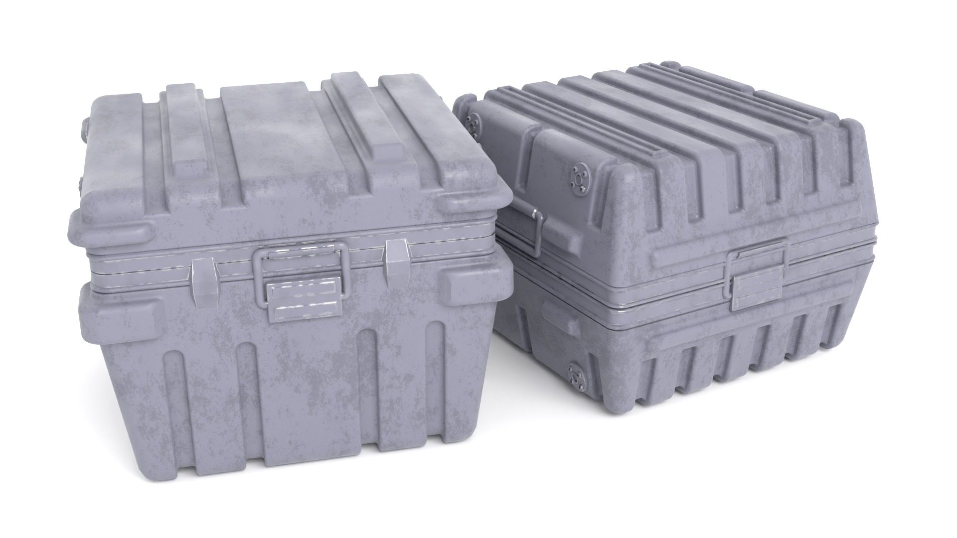Dagobah Crates 1-6 scale Hottoys 3D print model_3