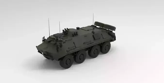BTR-60  armoured personnel carriers