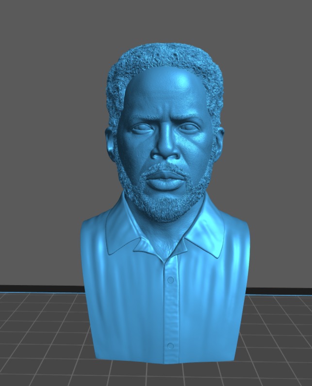 Harold Perrineau Bust - From TV series 3D print model_6