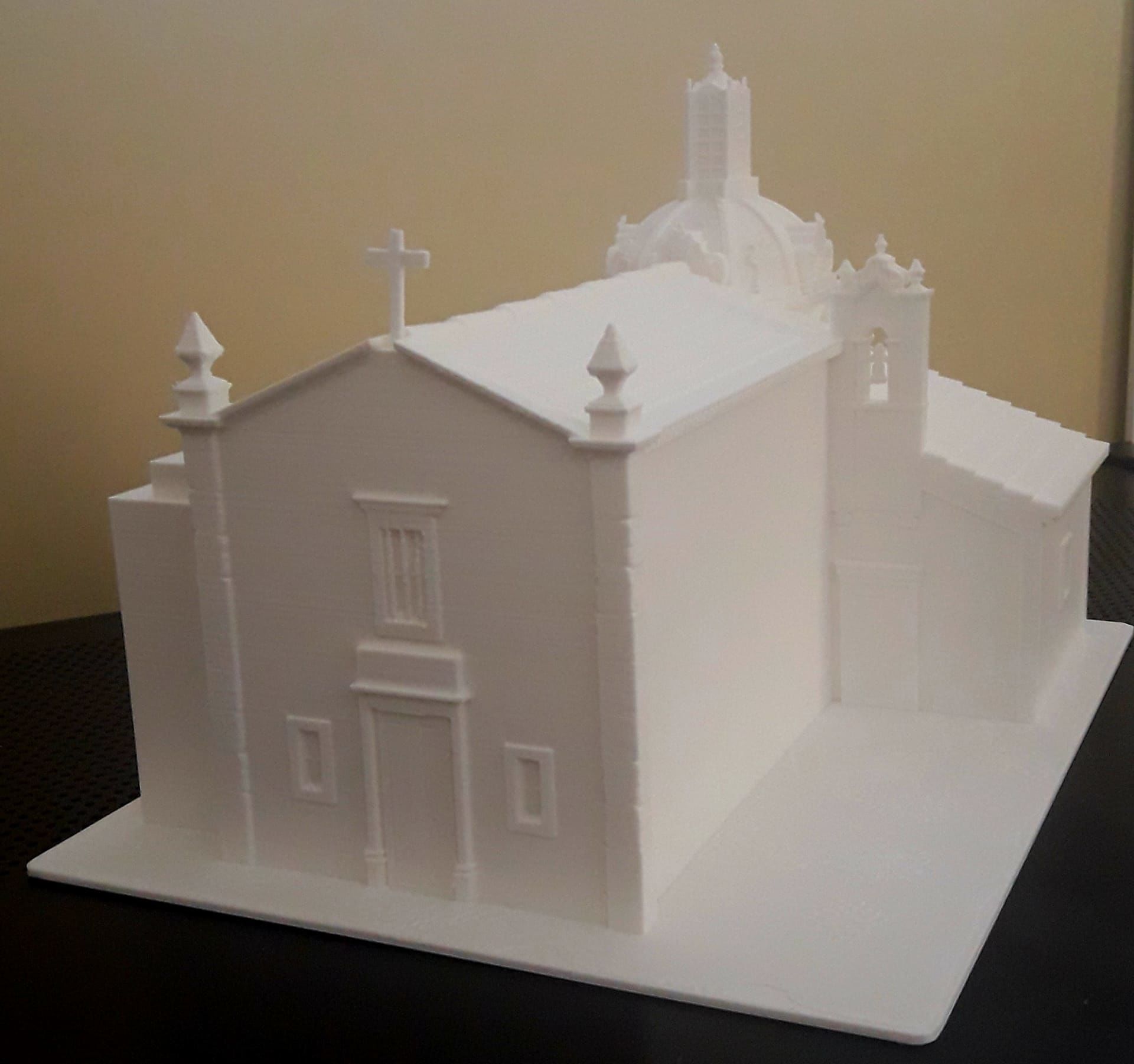 Portuguese Church in Algarve Portugal 3D print model_4