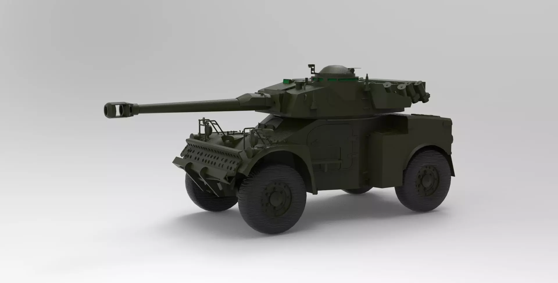 armoured car 3D model