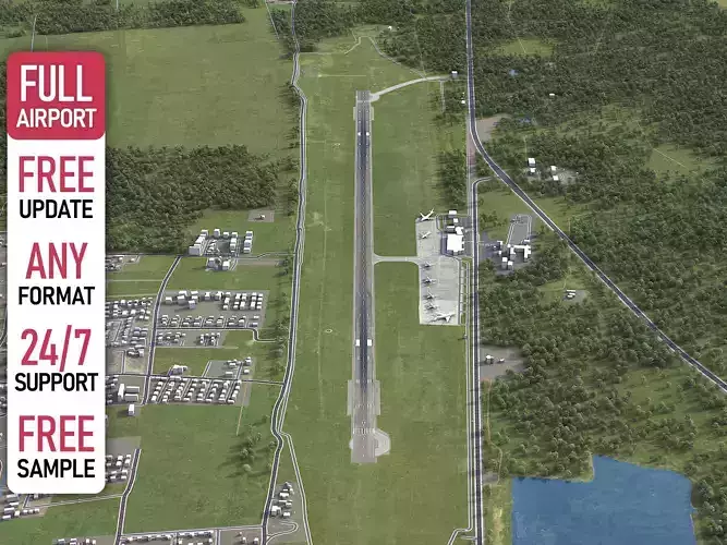 Palanga - 3D Airport Model