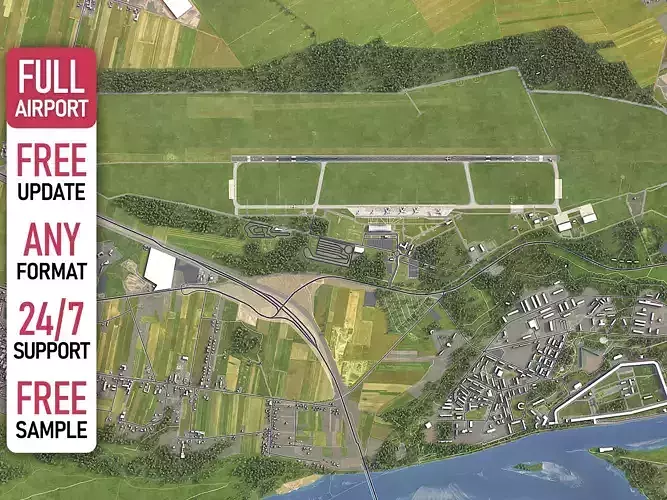 Modlin - 3D Airport Model