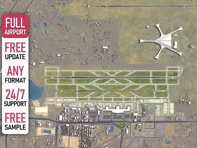 Changsha - 3D Airport Model