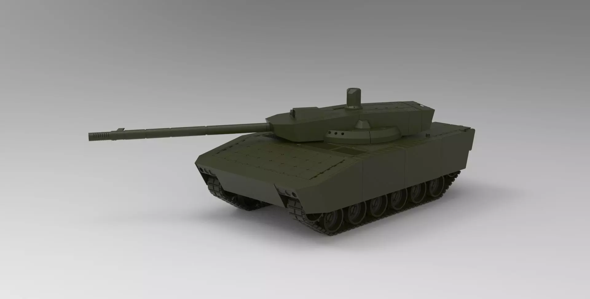 M10 tank  3D model_0