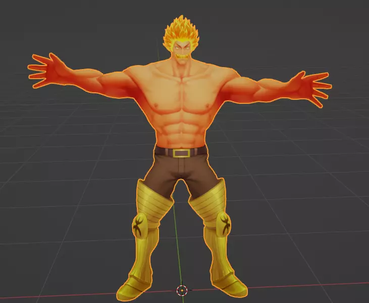 escanor the final one 3D model
