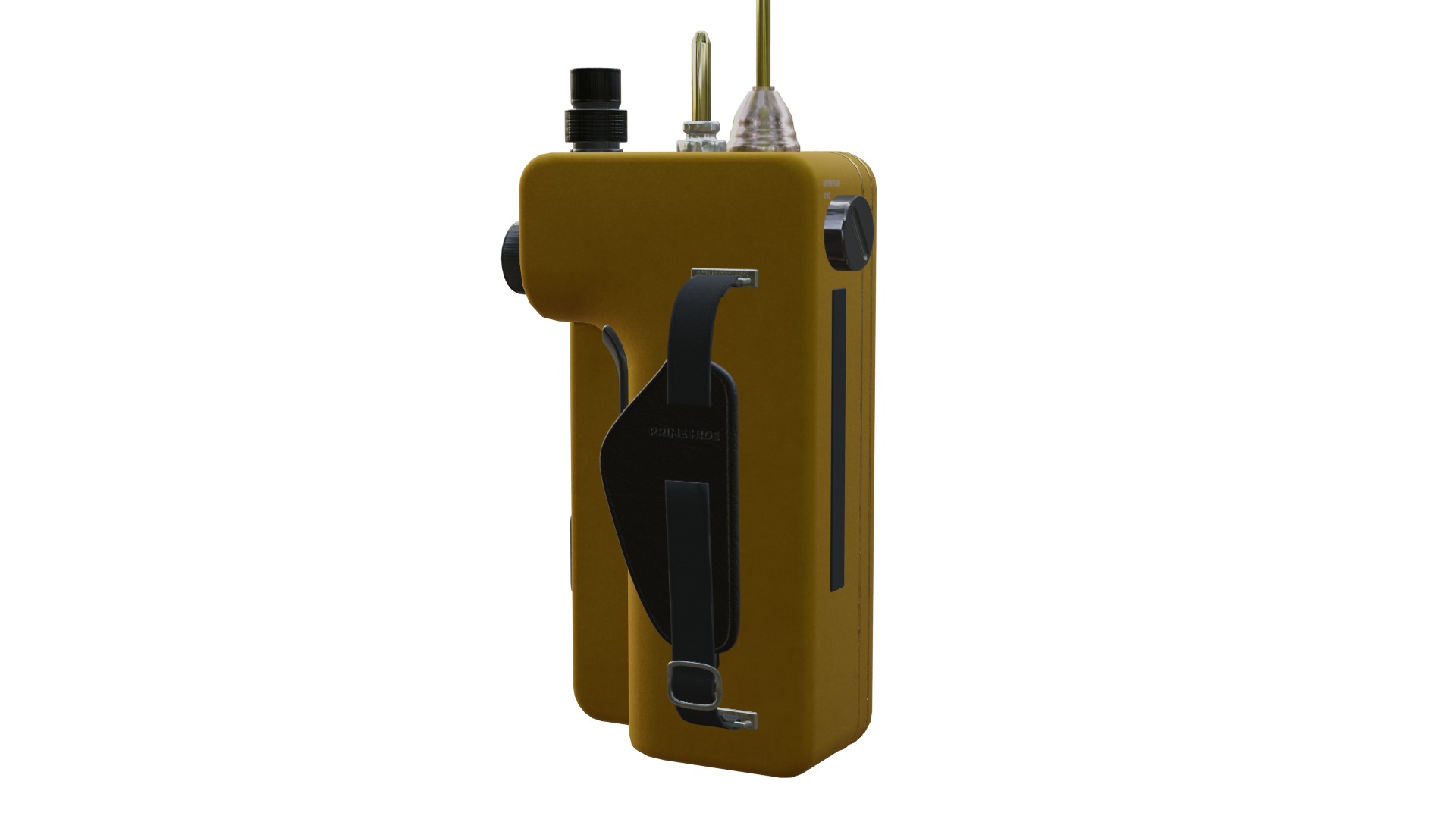 Sci-Fi Walkie-talkie Low-poly 3D model_13