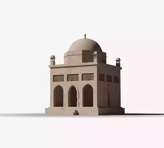 Arab x22 Low-poly 3D model