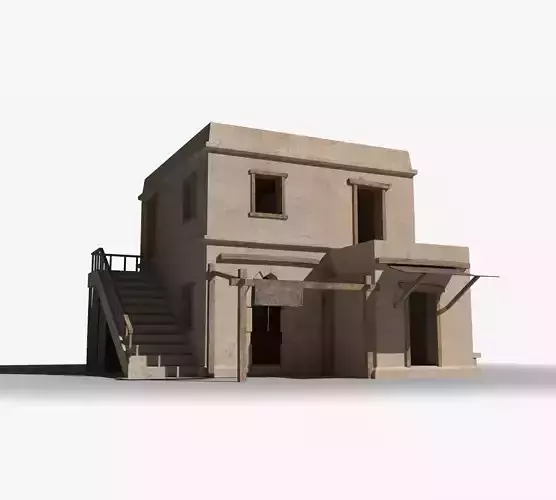 Arab x24 Low-poly 3D model