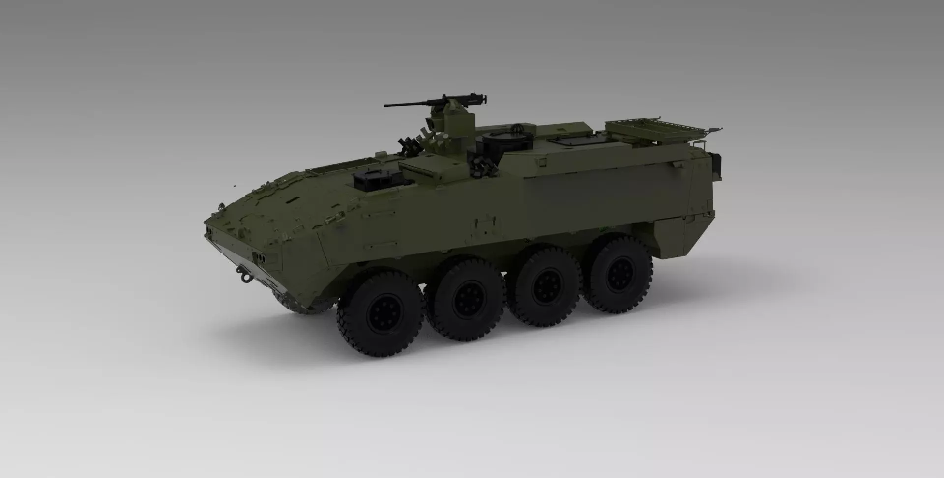 Mowag Piranha V 3D model_0