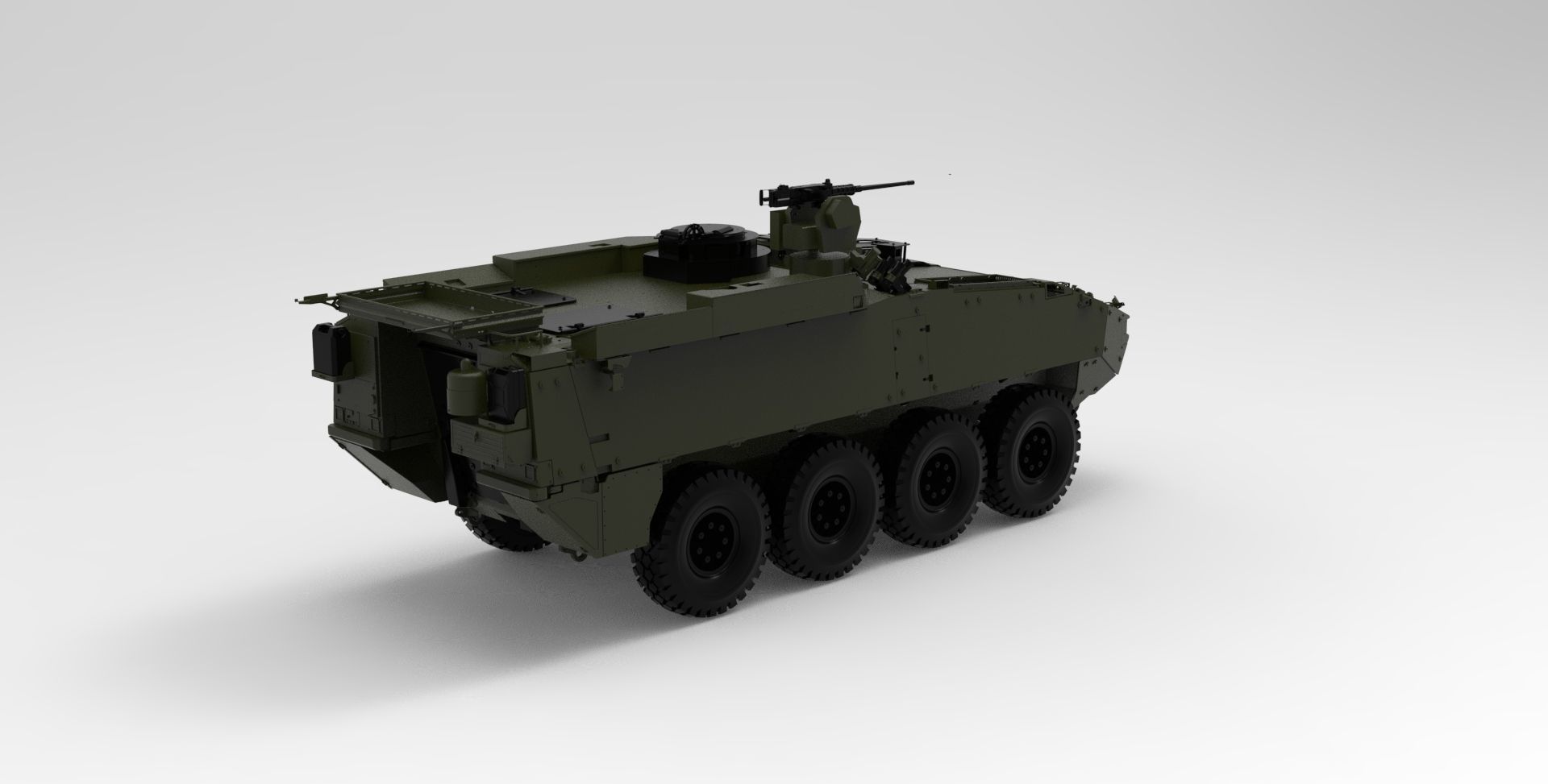 Mowag Piranha V 3D model_1