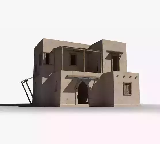 Arab x29 Low-poly 3D model