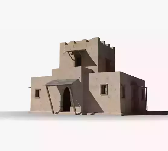 Arab x30 Low-poly 3D model