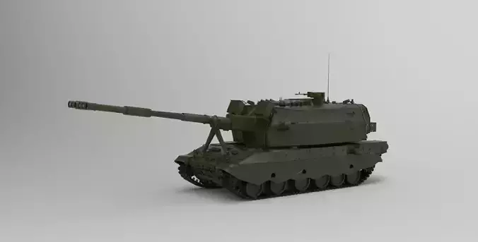 2S35 Koalitsiya-SV Self-propelled gun