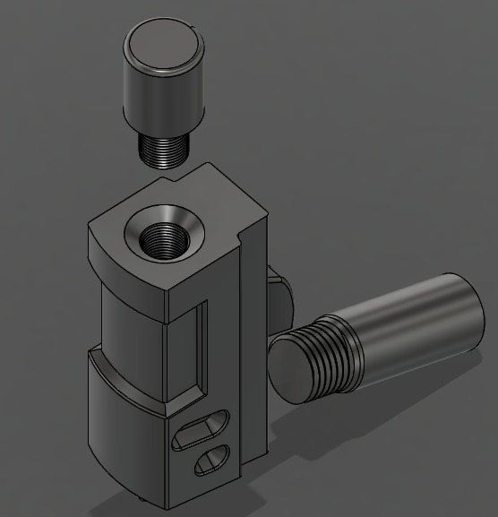 Life Size LEGO-Inspired Blaster Prop Decor 62885 3D Printable 3D print model_3