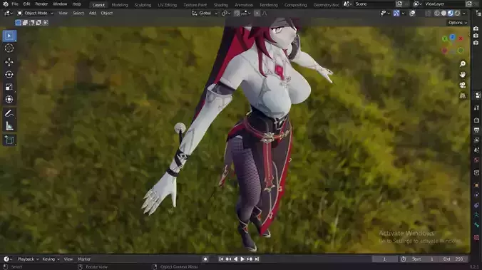 Thicc Genshin impact Rosaria character