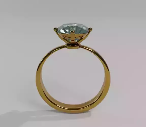 Realistic Ring Model 3D model