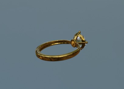 Realistic Ring Model 3D model_6