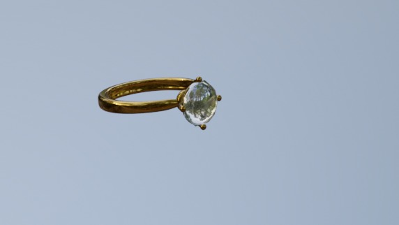 Realistic Ring Model 3D model_4