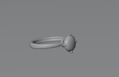 Realistic Ring Model 3D model_2