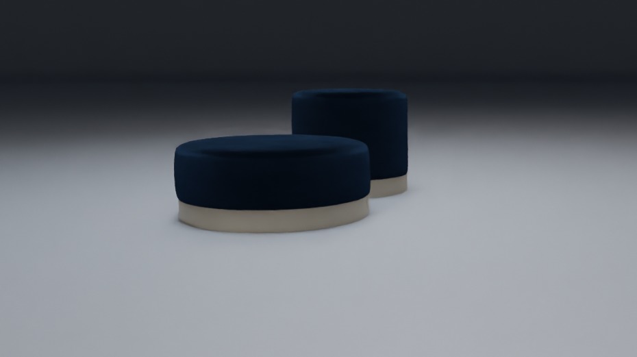Soleli Pouf Pack MODEL Low-poly 3D model_9