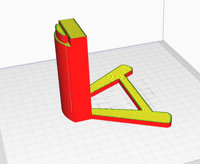 sony headphone stand 3D print model_6