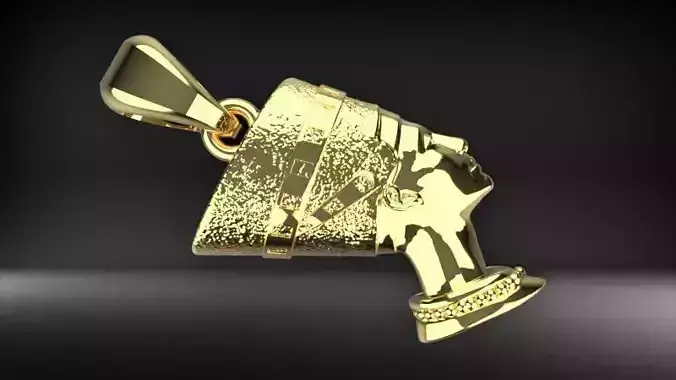 Nefertiti pendant  3D print model