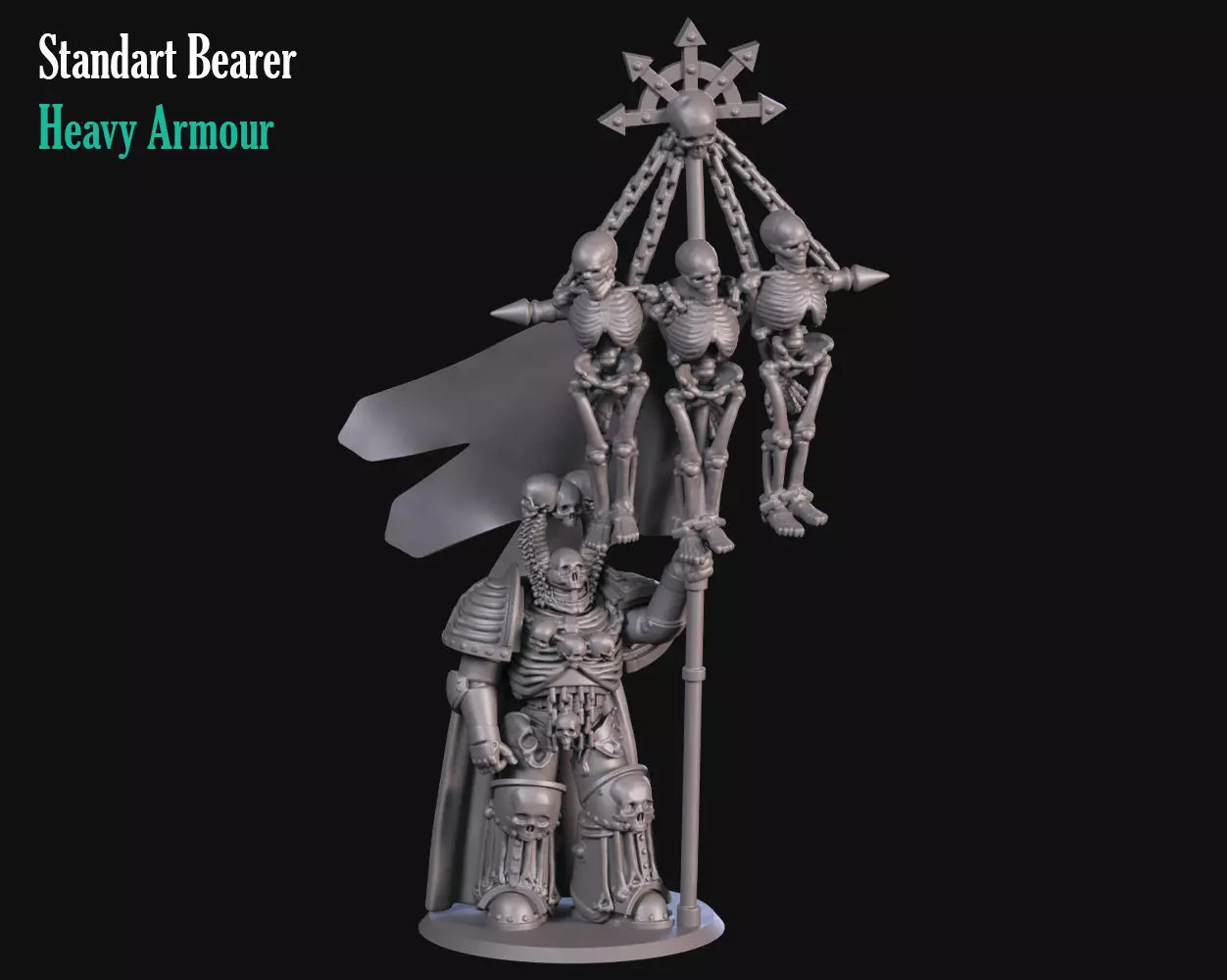 Standart Bearer 3D print model