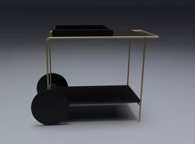 Monaco Sideboard 3D model