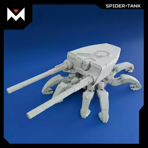 SPIDER-TANK 3D print model