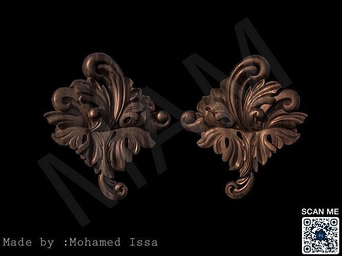 pattern ornament 3D print model