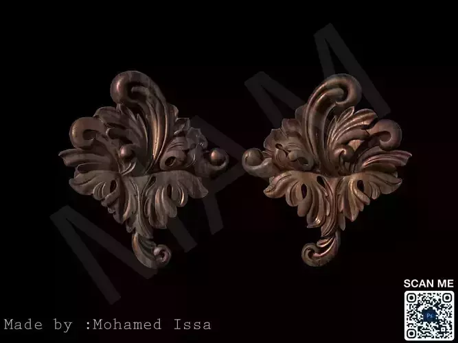 pattern ornament 3D print model