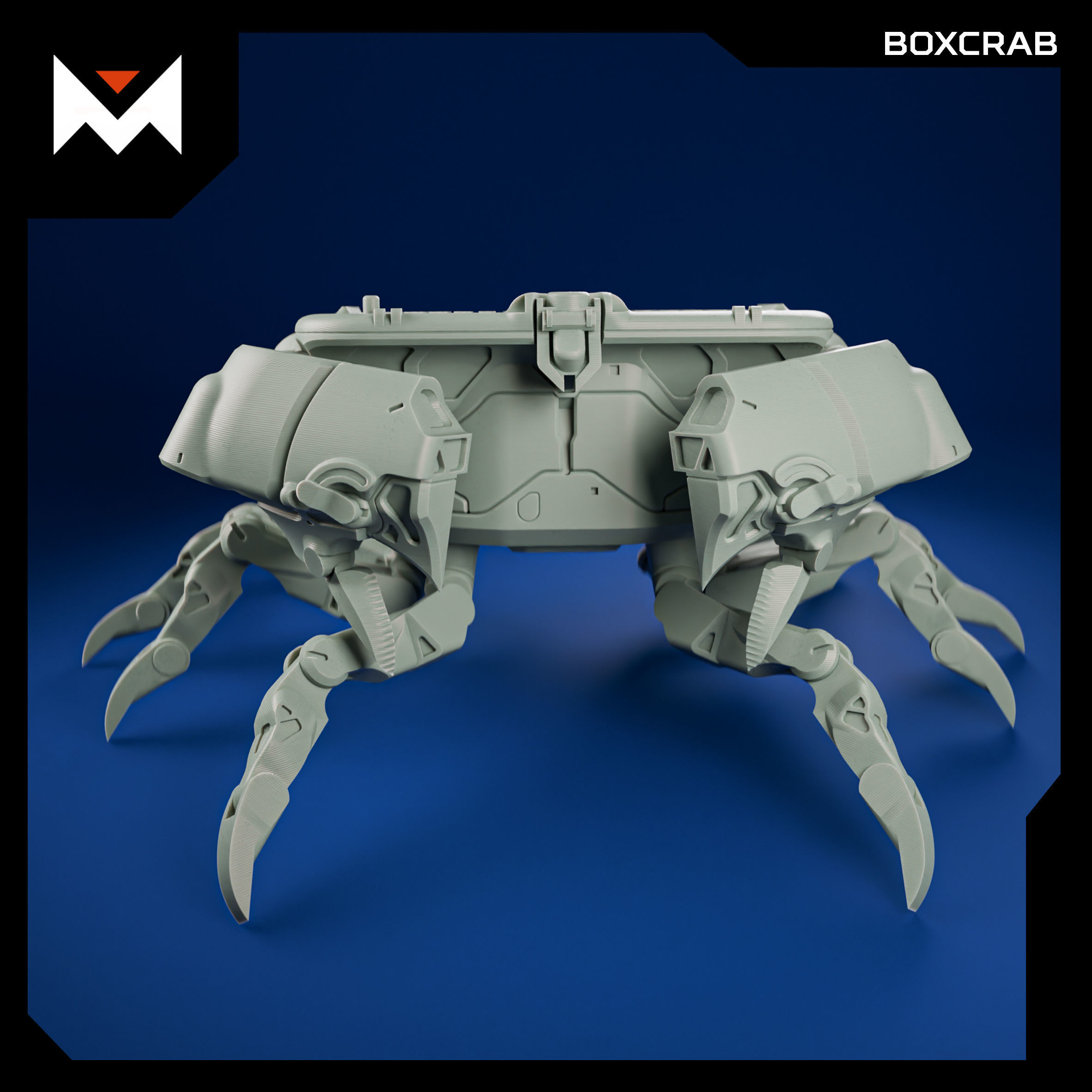 BoxCrab 3D print model_5