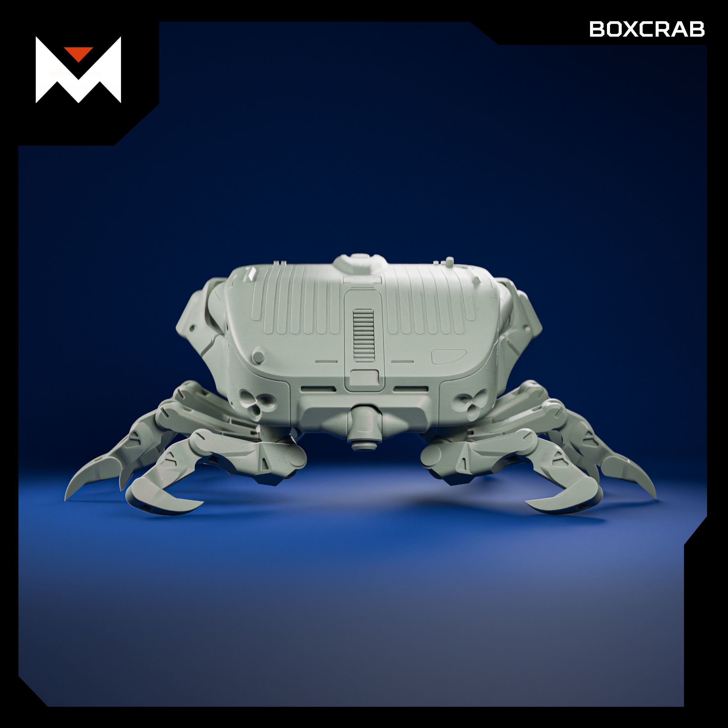 BoxCrab 3D print model_1