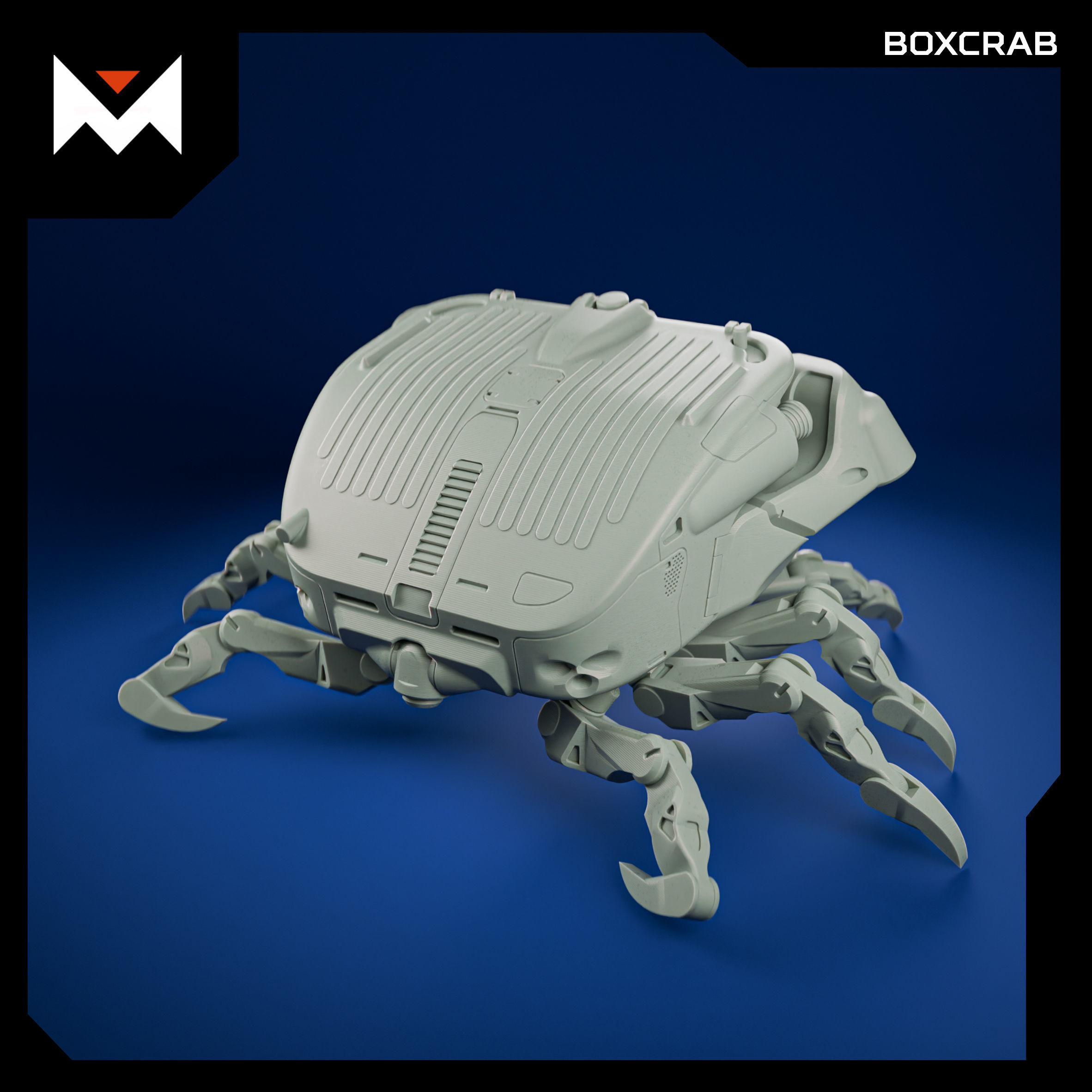 BoxCrab 3D print model_3