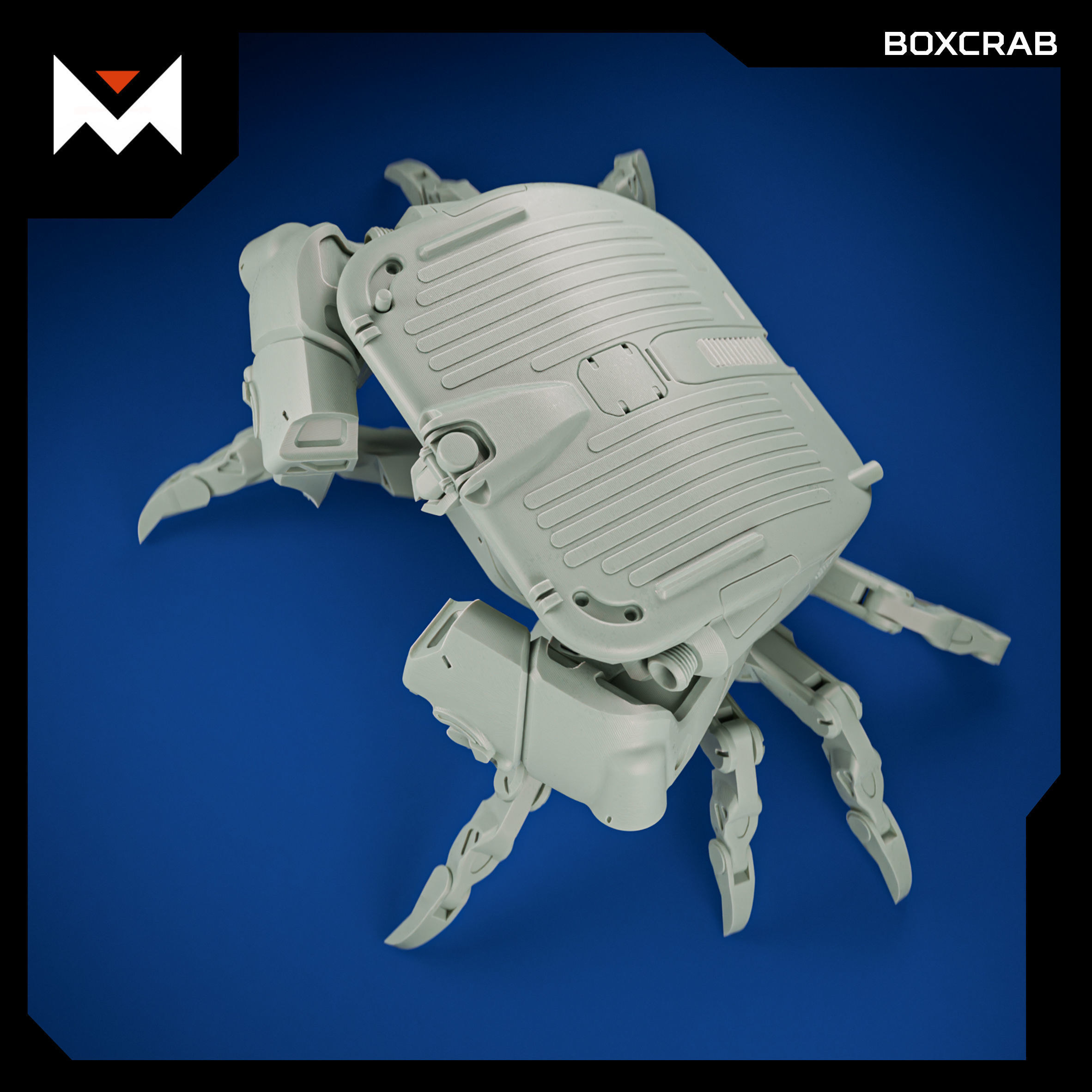 BoxCrab 3D print model_7