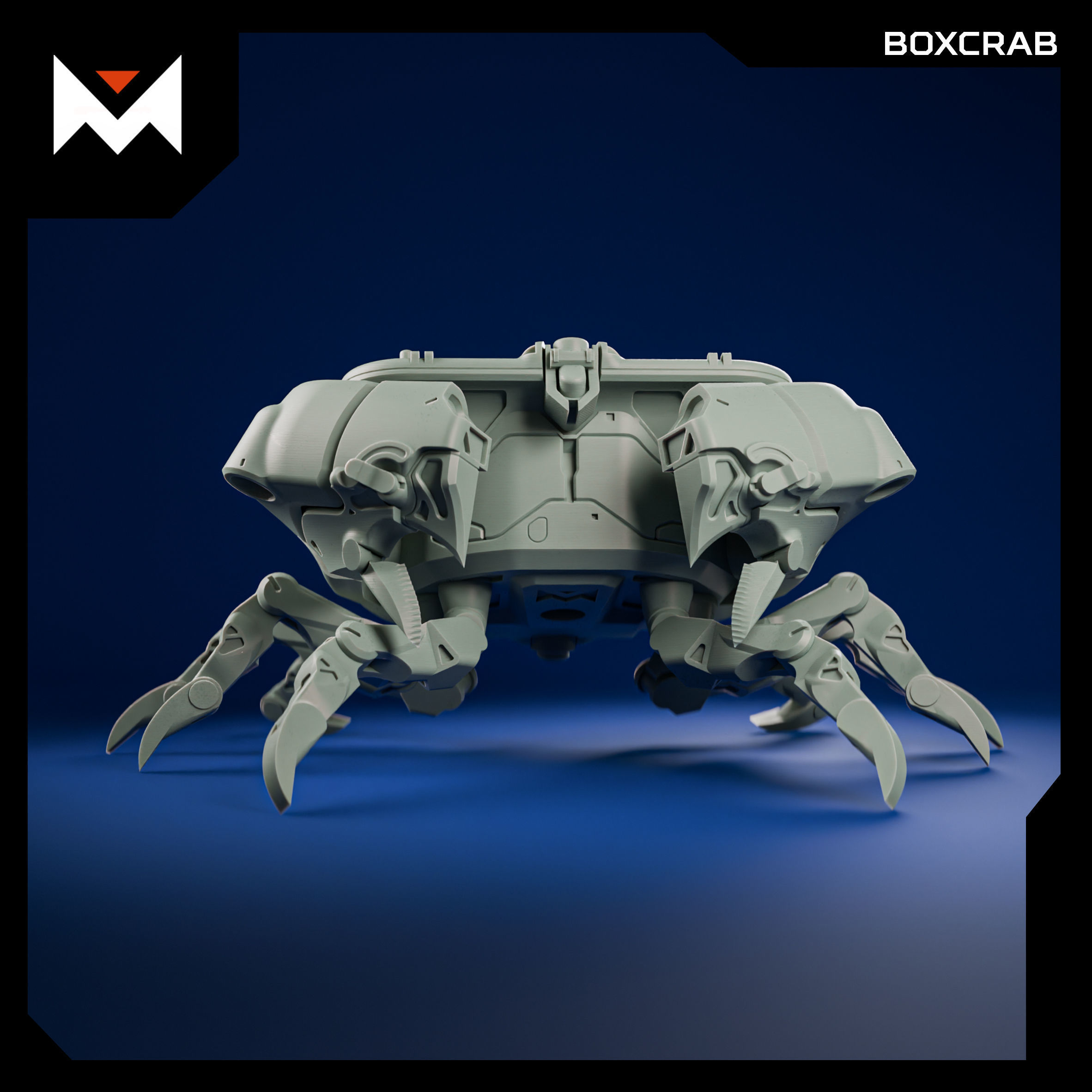 BoxCrab 3D print model_6