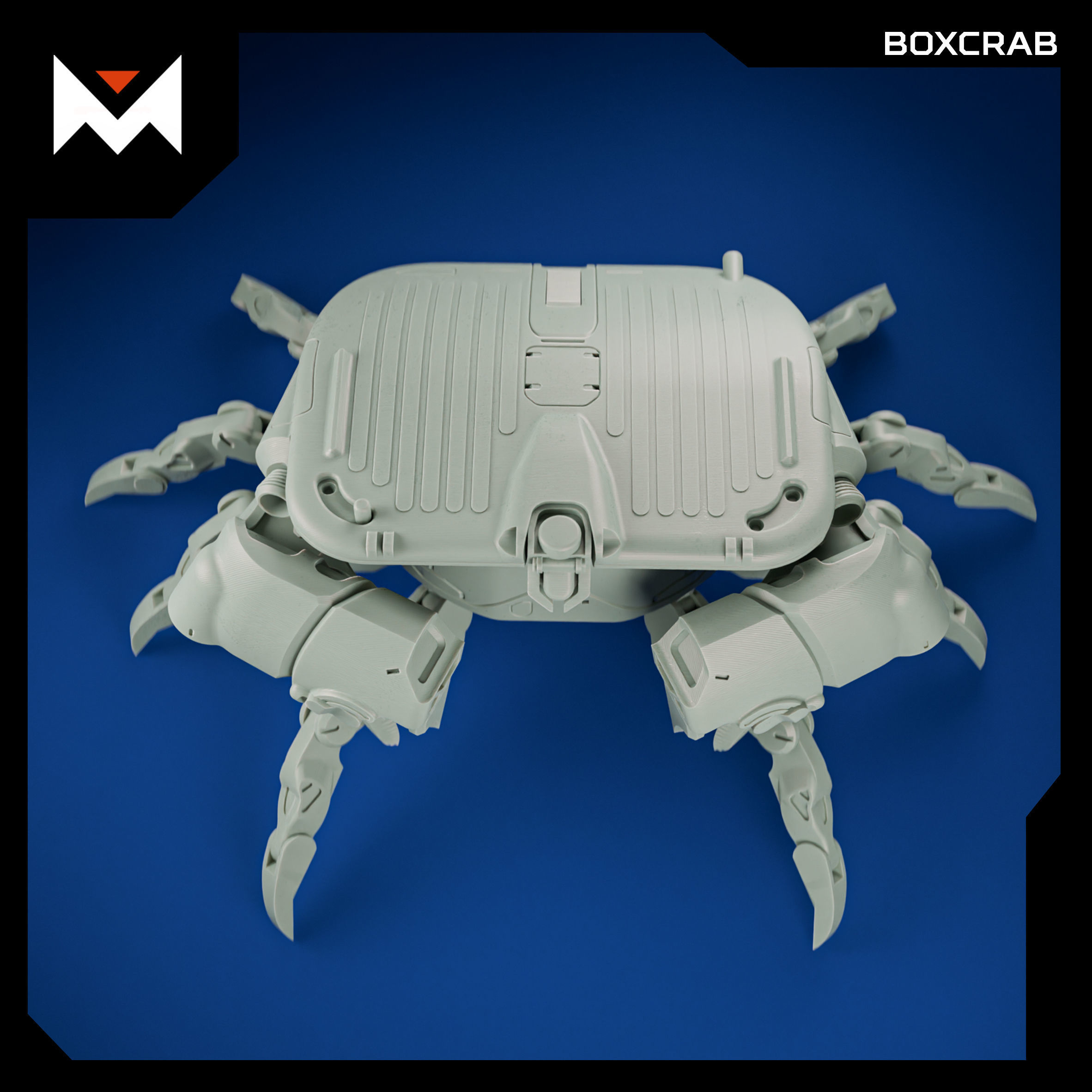 BoxCrab 3D print model_4