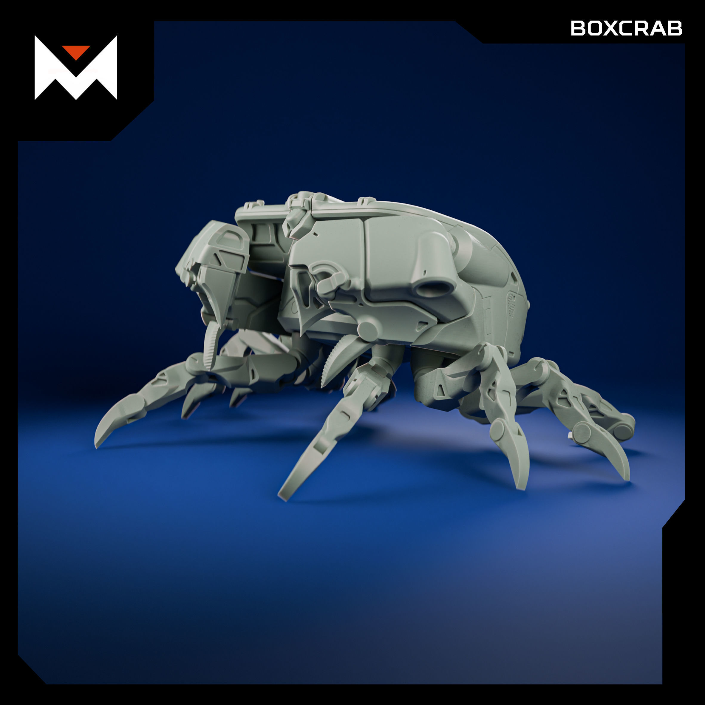 BoxCrab 3D print model_2