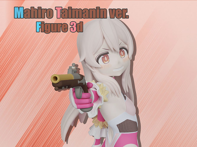 Mahiro Taimanin figure 3d 3D print model